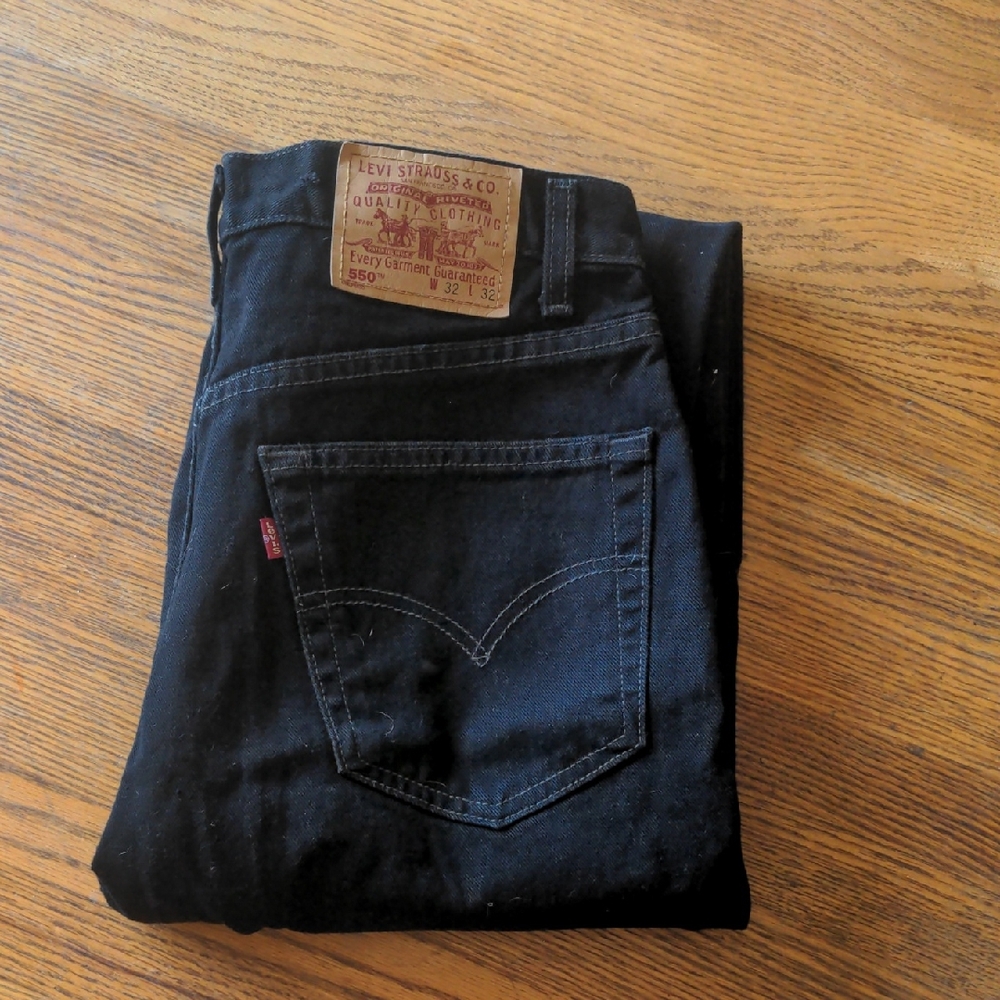 Levi's Men's Dark Blue Straight Jeans